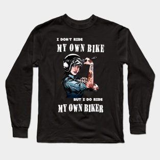 Biker Long Sleeve T-Shirt